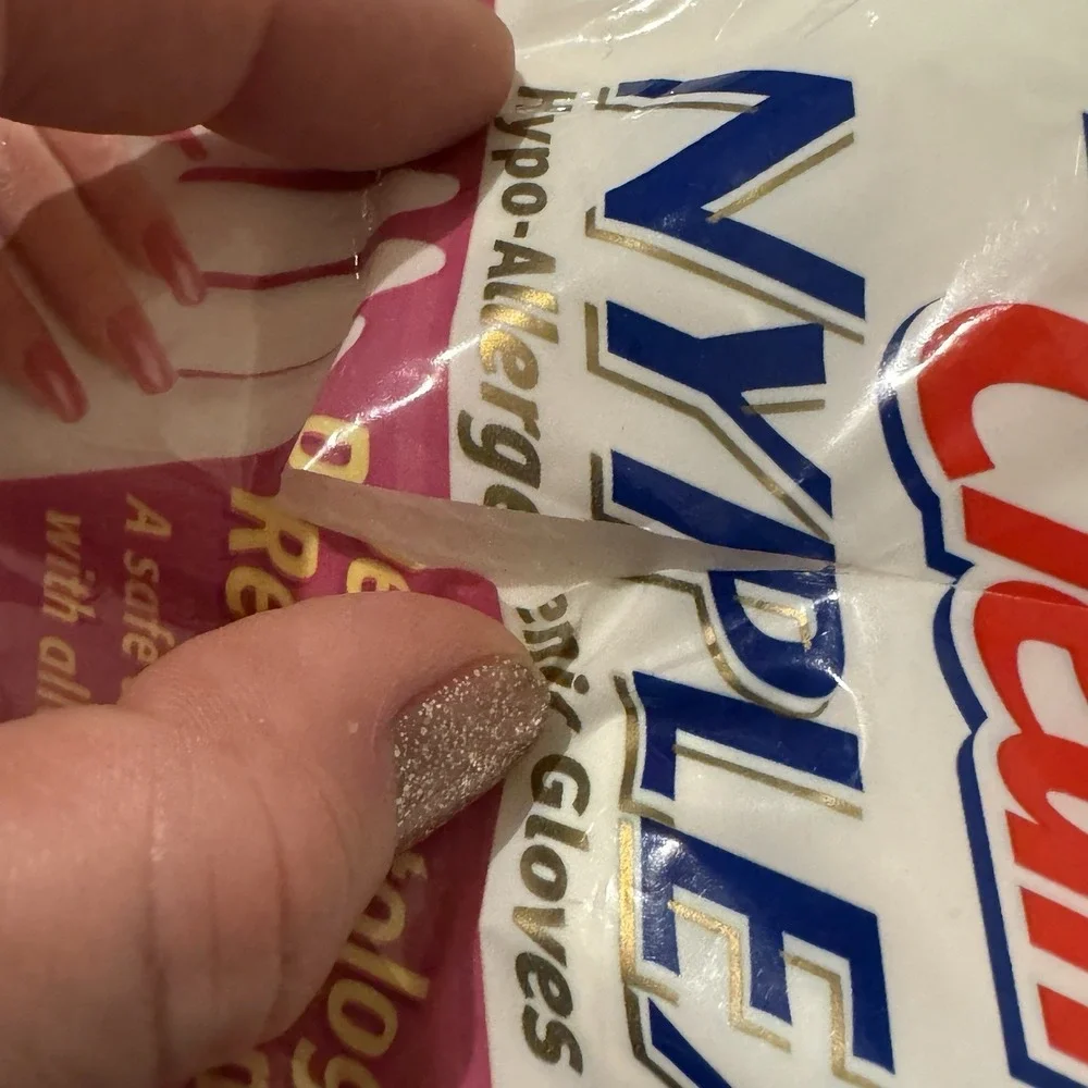 Vintage‎ Mr Clean Nyplex Hypo Allergenic Gloves Med/Large Latex Free